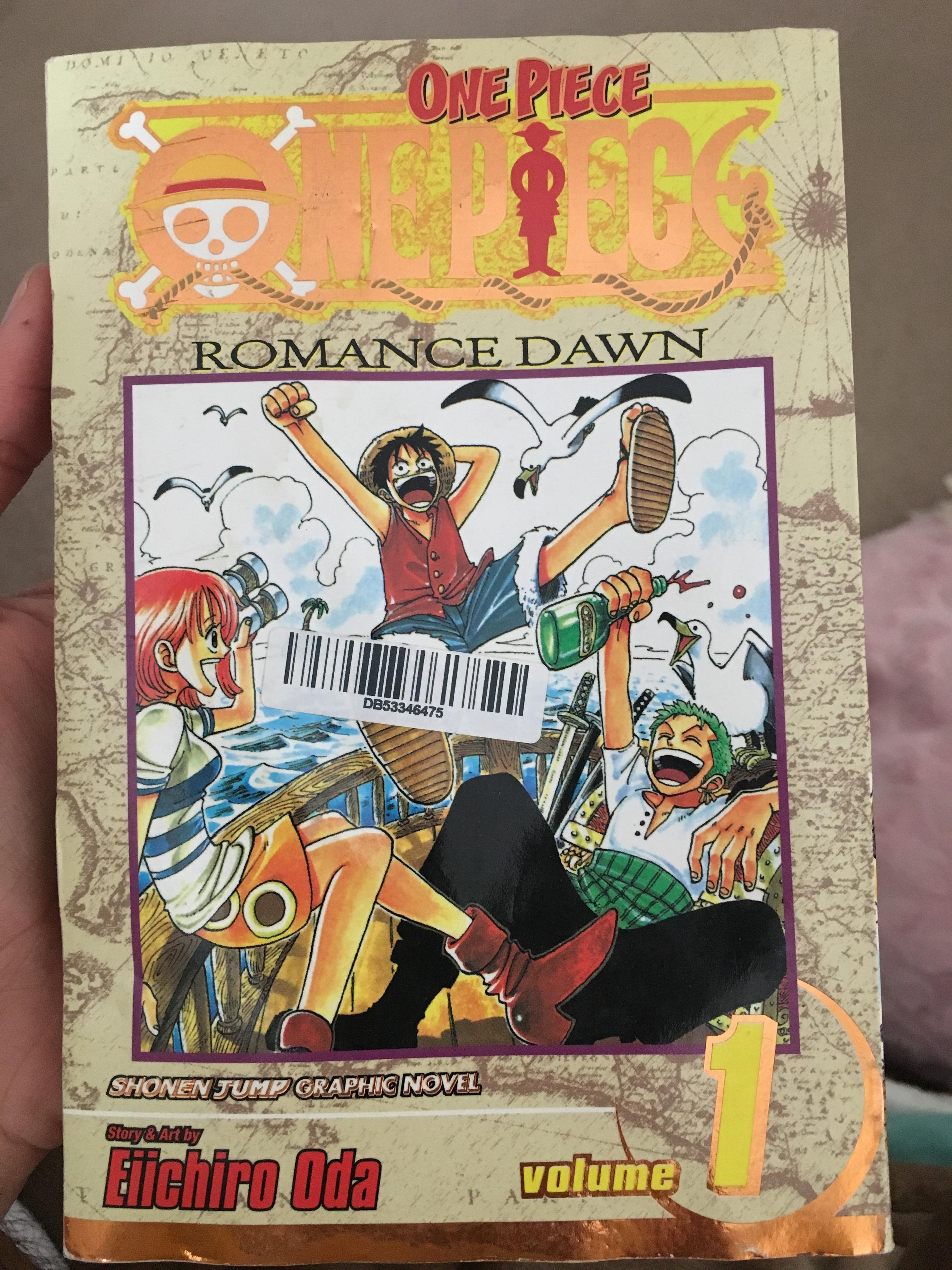 One Piece Gold Foil Manga